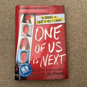 One of Us is Next Hardcover by: Karen M. McManus